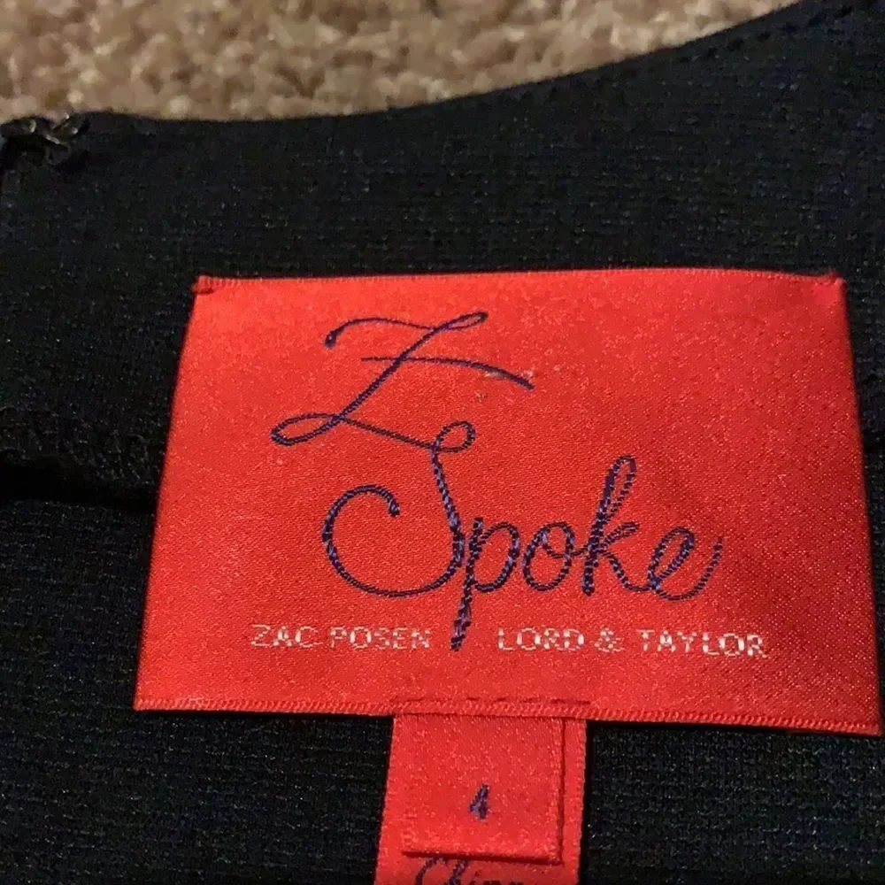 Zac Posen for Lord & Taylor Z Spoke Ponte dress - Picture 8 of 10